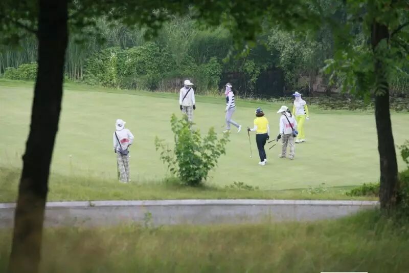 单玮74杆收杆 <wbr>暂居青岛业余公开赛第一轮首位