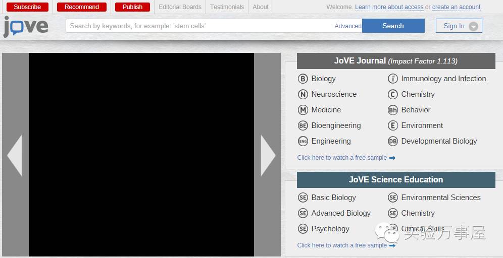 全部的实验，我都是看小电影学会的……