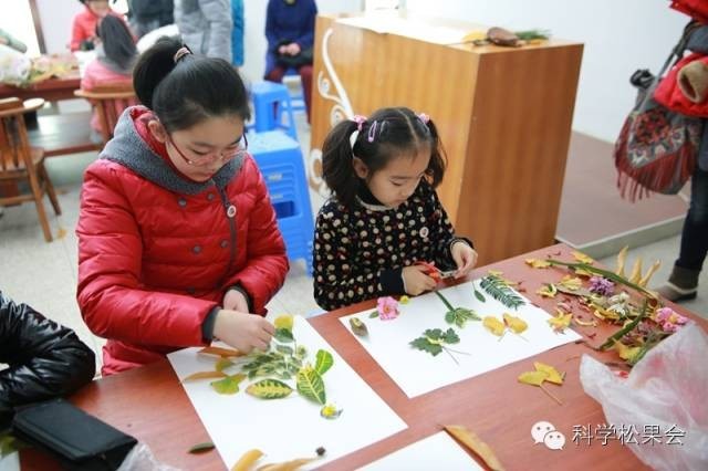 王 之秋叶创意拼贴画大赛