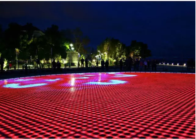 大数据与光艺术作品