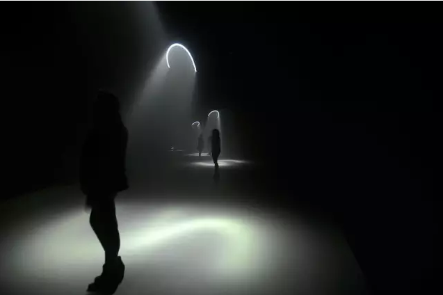 大数据与光艺术作品