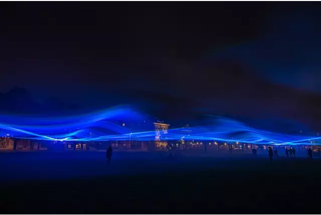 大数据与光艺术作品