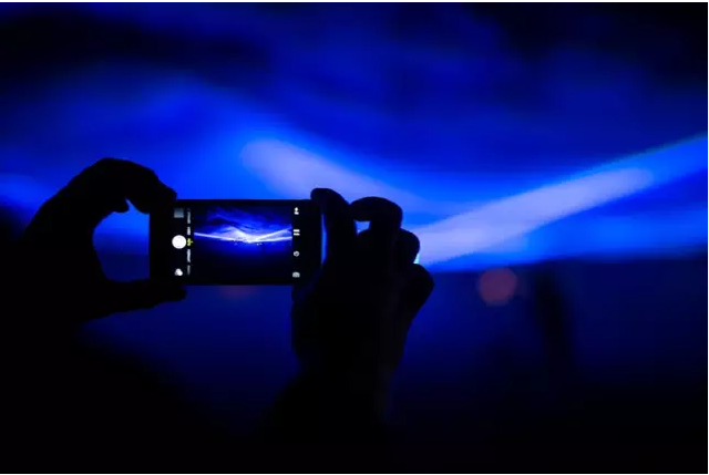 大数据与光艺术作品