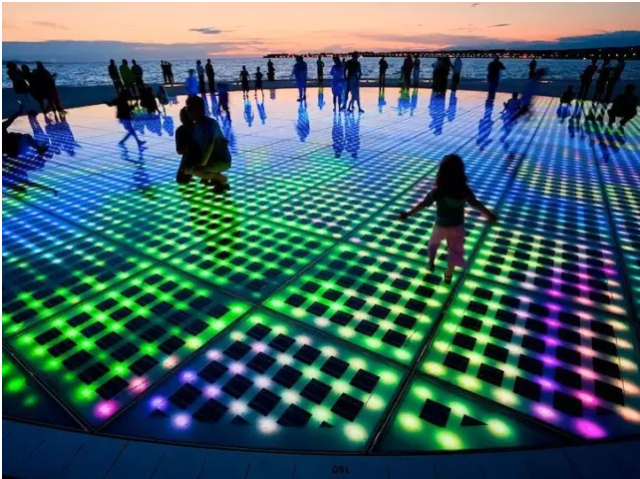 大数据与光艺术作品