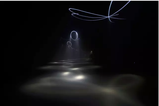 大数据与光艺术作品