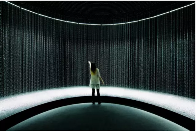 大数据与光艺术作品