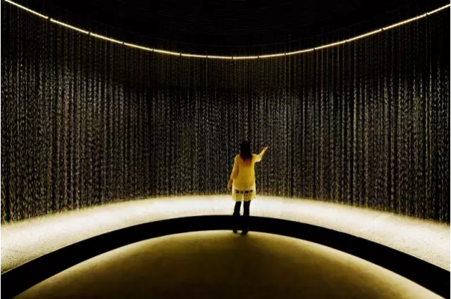 大数据与光艺术作品