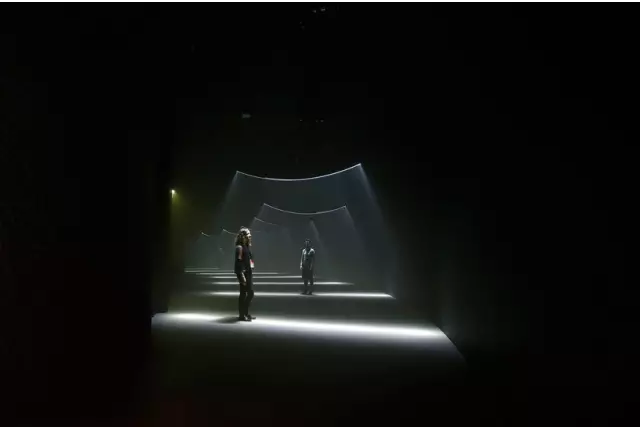 大数据与光艺术作品