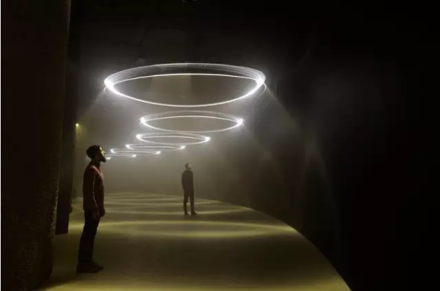 大数据与光艺术作品