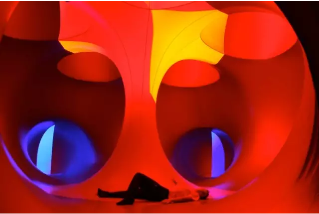 大数据与光艺术作品