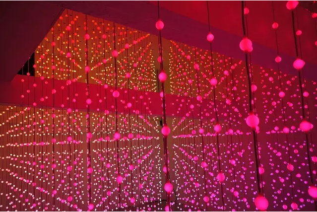 大数据与光艺术作品