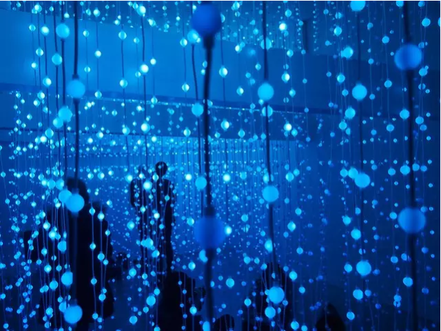 大数据与光艺术作品