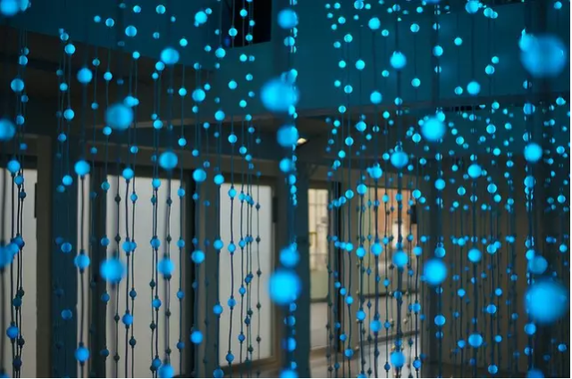 大数据与光艺术作品