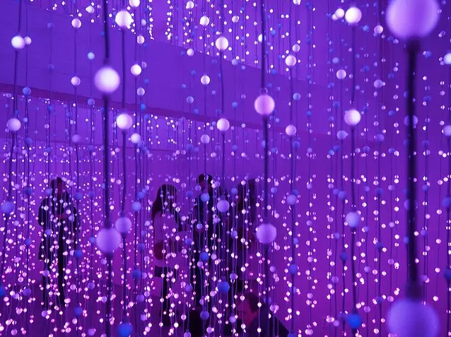 大数据与光艺术作品