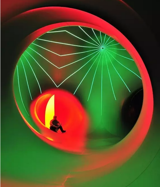 大数据与光艺术作品