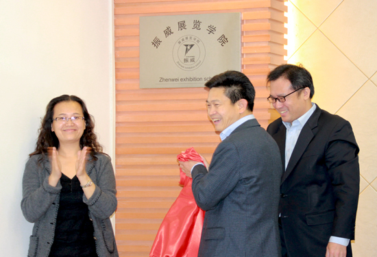 马国宜受邀为振威展览学院揭幕并授课--赛诺迅会展培训-提供高品质会展培训及交流活动