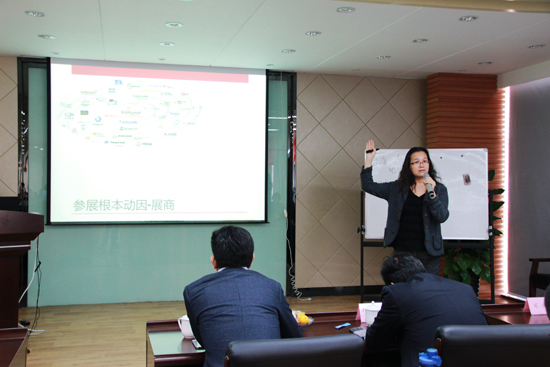 马国宜受邀为振威展览学院揭幕并授课--赛诺迅会展培训-提供高品质会展培训及交流活动