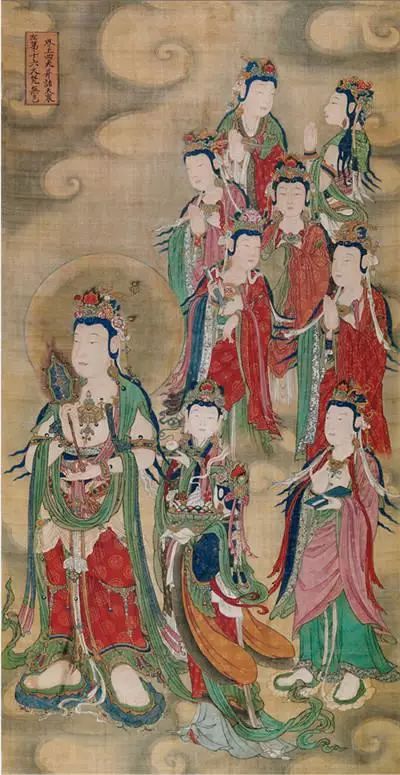 足不出户欣赏:山西博物院明代宝宁寺水陆画(局部放大)