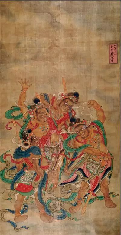 足不出户欣赏:山西博物院明代宝宁寺水陆画(局部放大)