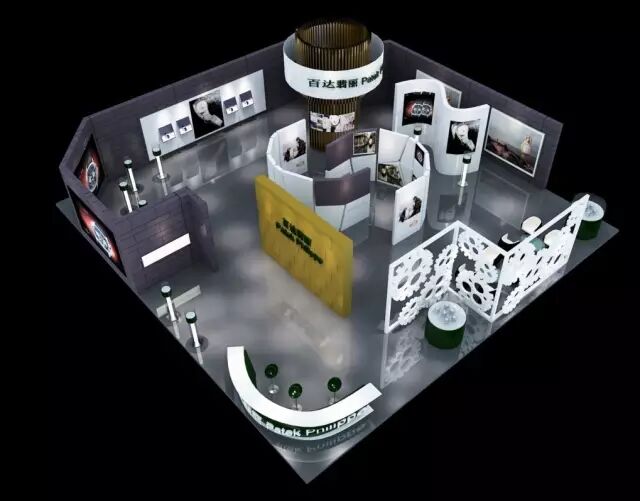 难以置信（展示道具图片及讲解）展示道具效果图手绘，展示道具在商业空间中的重要作用，(图2)