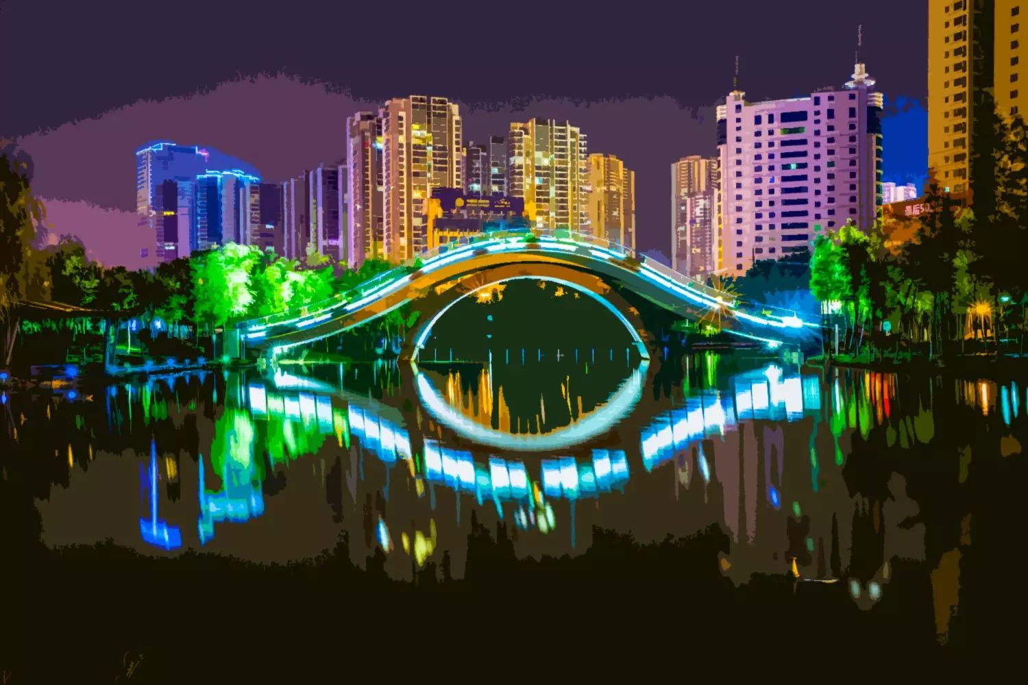 用水彩笔画来宾,你应该没见过