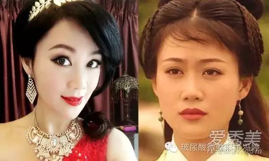 梁小冰李小璐杨紫 整容变成网红脸的女星