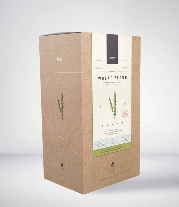【包装】GreatNorthernWilderness面粉包装设计  第4张