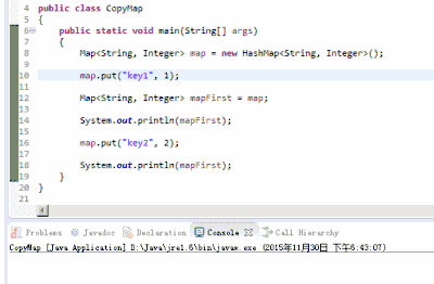 和map仍使用同一个内存区域,所以,在修改map的时候,mapfirst的值同样