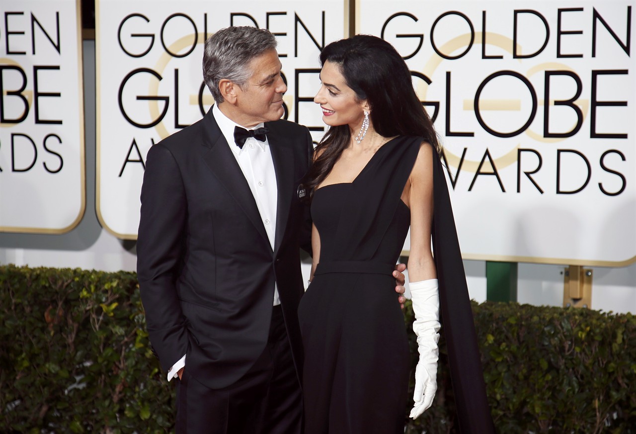 George Clooney at the Golden Globes January 2015 - Page 5 0