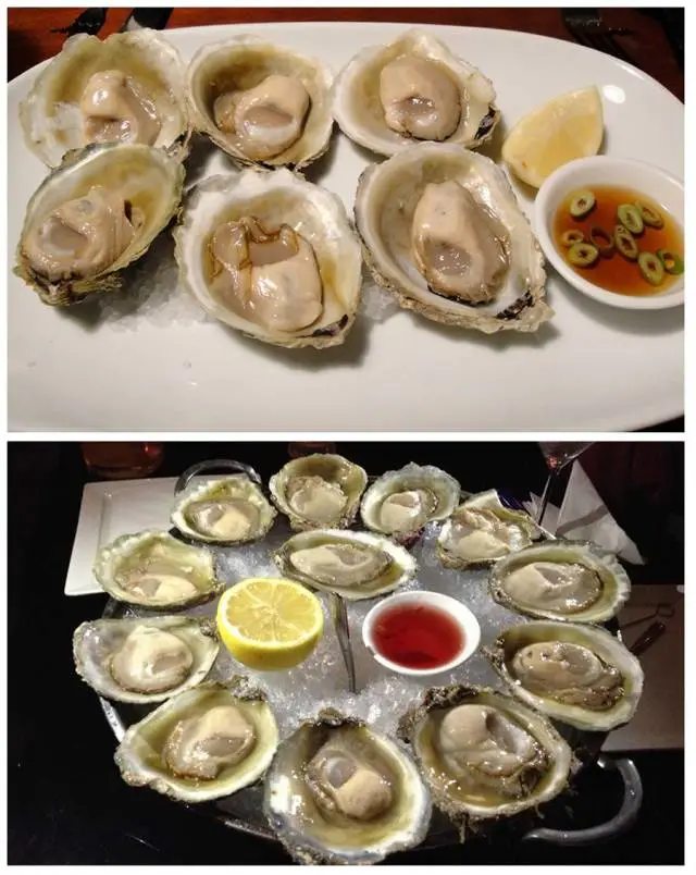 世界罕见的野生深海生蚝