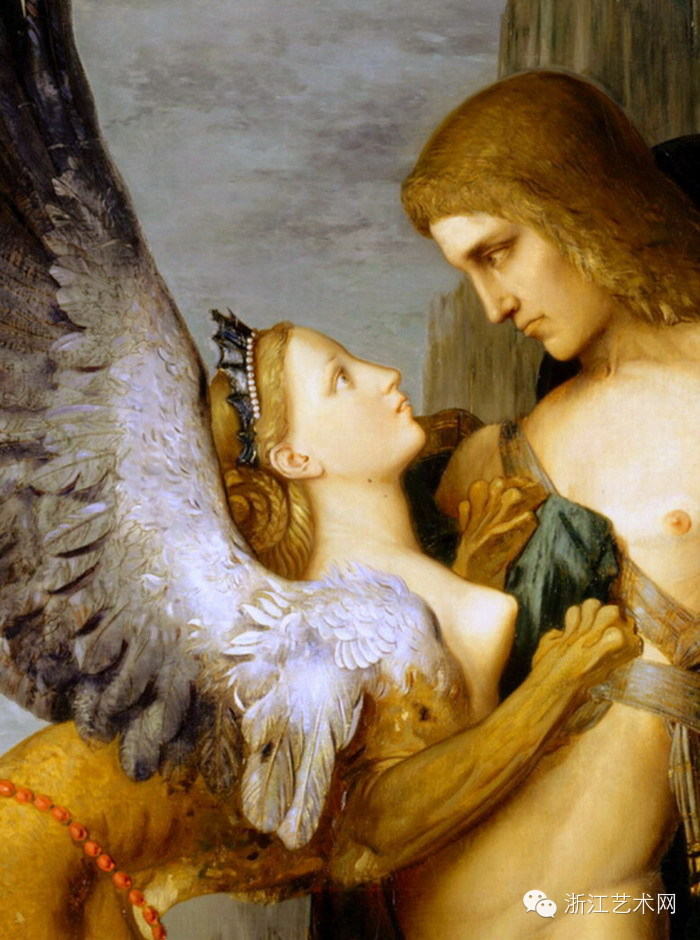 名画故事 <wbr>▏法国 <wbr>· <wbr>莫罗《俄狄浦斯和斯芬克斯》