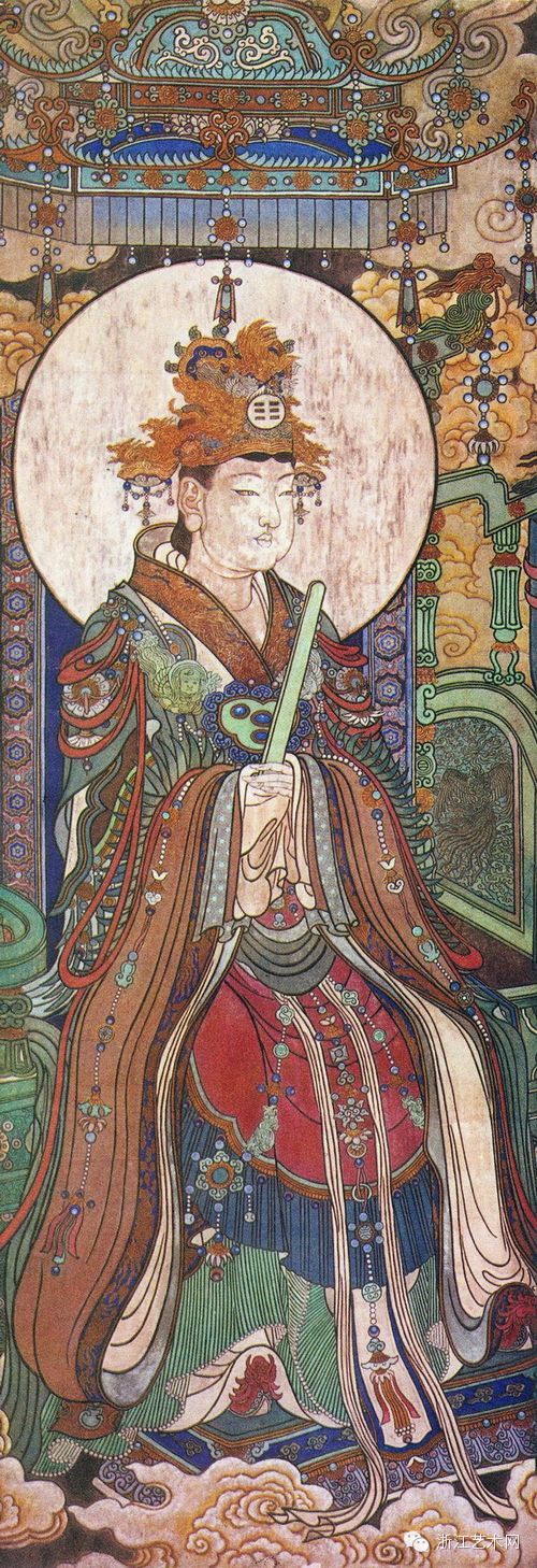 永乐宫壁画《朝元图》(附壁画全景图) - 醉墨 - 醉墨的博客 永乐宫壁画《朝元图》(附壁画全景图) - 张波 - 张波的艺术空间