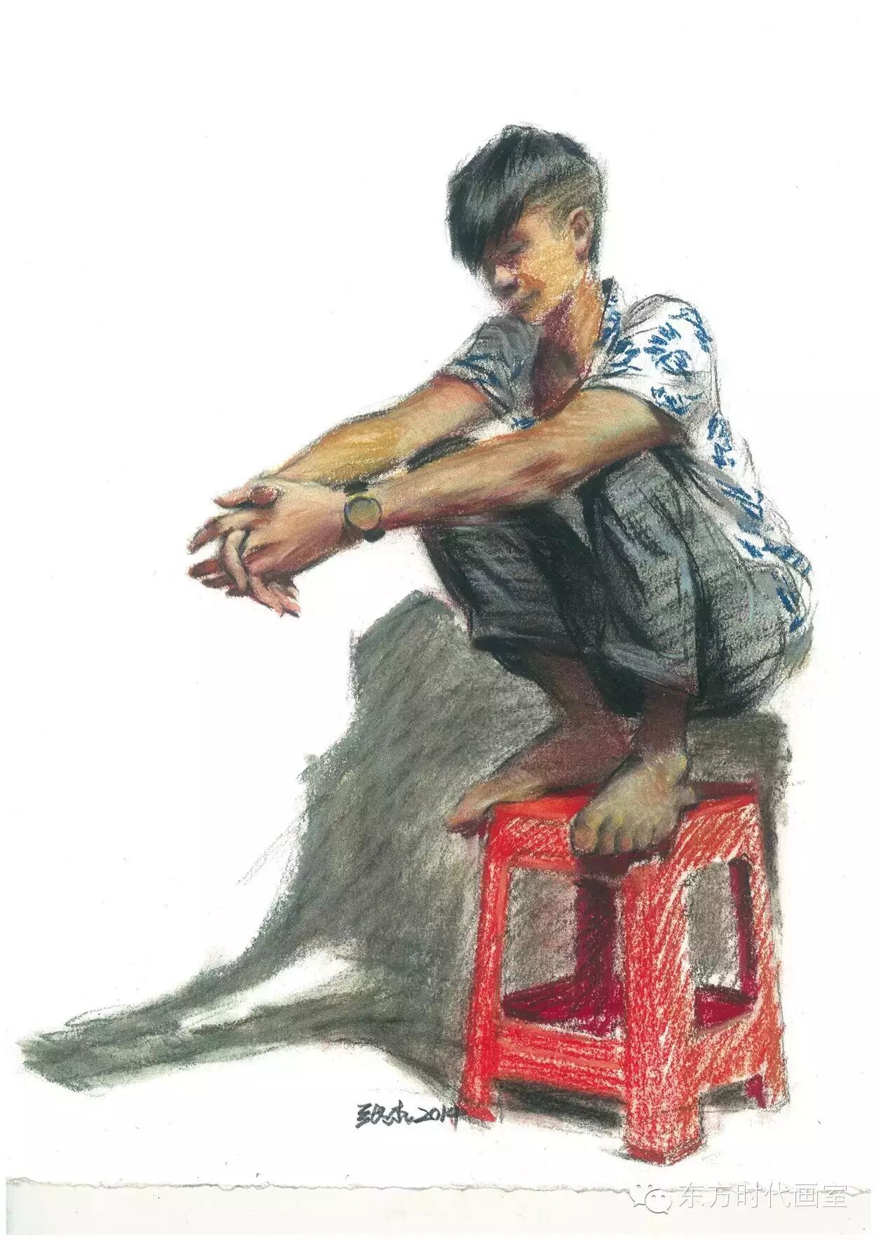 东方时代张杰老师速写