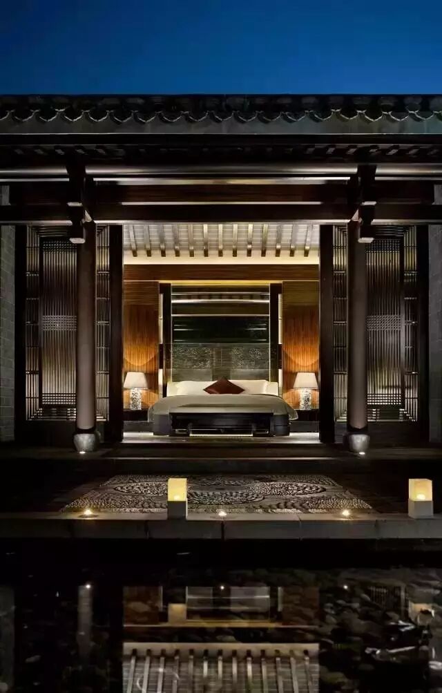 中式︱新中式室内建筑 · 木结构