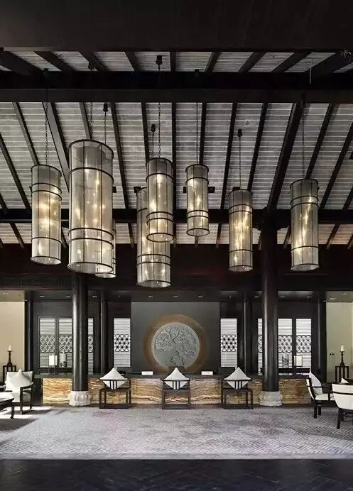 中式︱新中式室内建筑 · 木结构