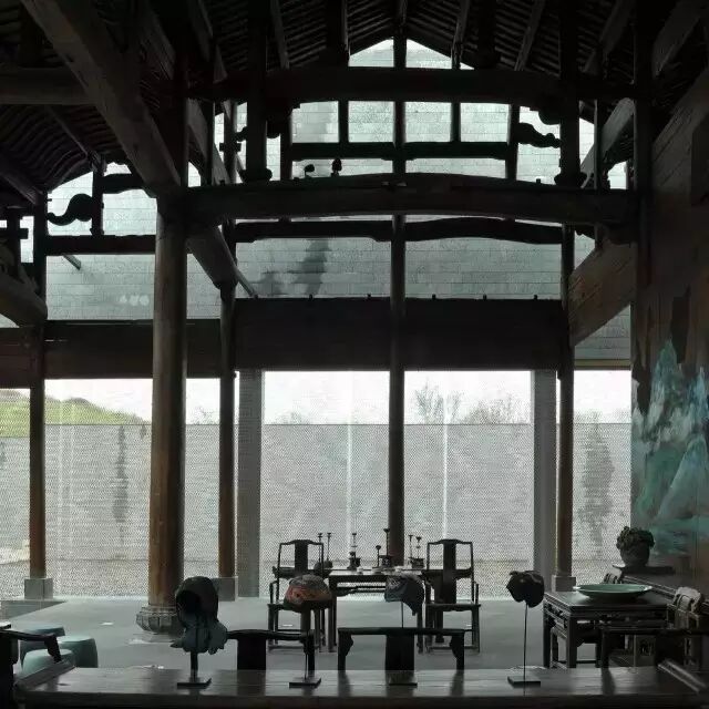 中式︱新中式室内建筑 · 木结构