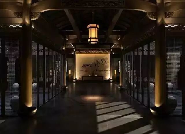 中式︱新中式室内建筑 · 木结构