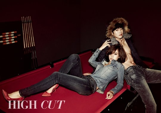 金载沅-赵允熙《High Cut》杂志画报
