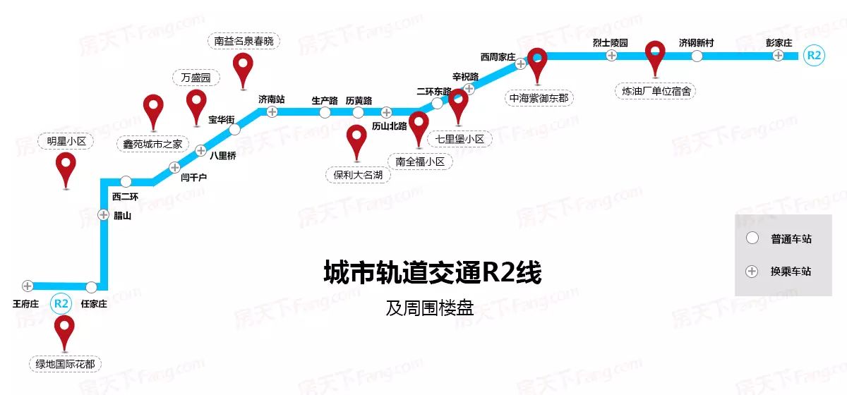 济南轻轨最全线路,快来看看是否经过你家?