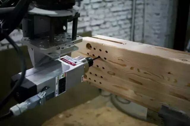 建筑机器人木构新工艺