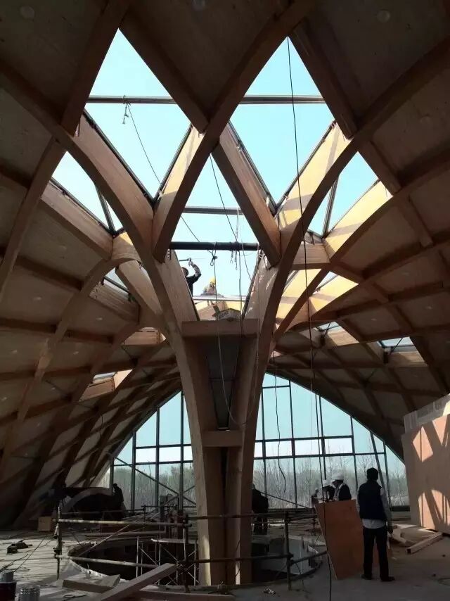 建筑机器人木构新工艺