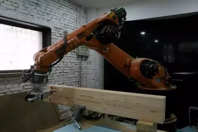 建筑机器人木构新工艺