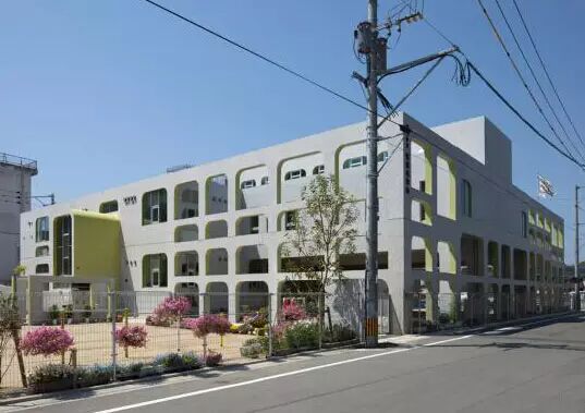 日本福冈很有特色的幼儿园