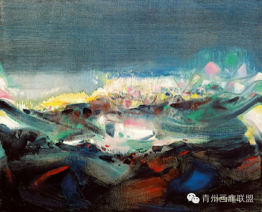 [转载]悼念现代主义艺术大师朱德群