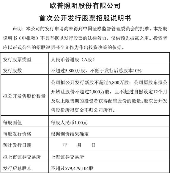 【重磅】LED照明巨头欧普成功上市，行业格局或被改写