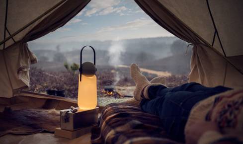 走马观灯 | 专为户外女性打造的水壶小夜灯，家庭聚餐小能手！