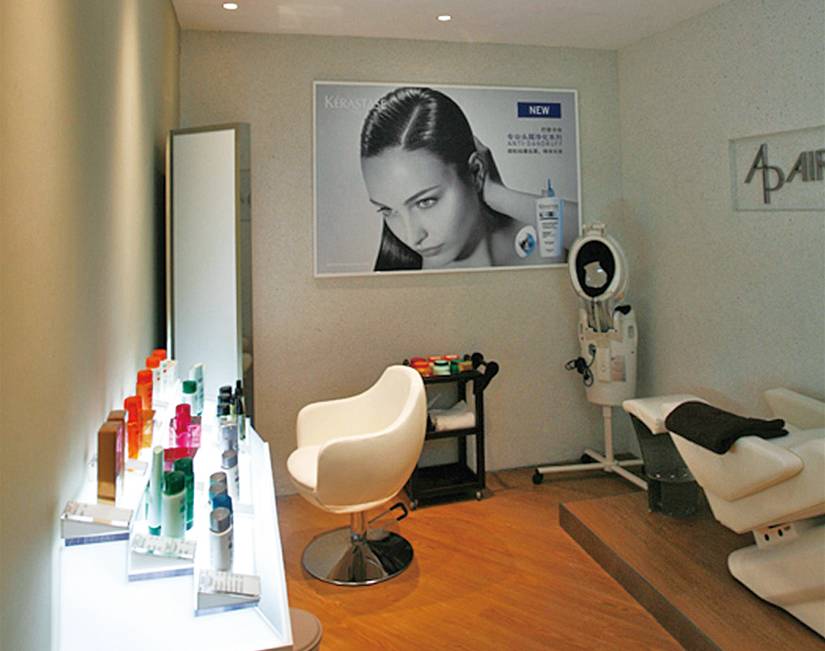 光之秀美 | 上海曼都美发中心因莹辉照明LED's PRO更温馨、恬美