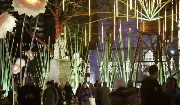 带你遨游伦敦梦幻灯光节