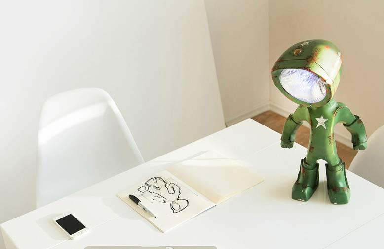 走马观灯 | 拖拉机头灯打造“英雄”台灯，你确定你的娃不想得到？