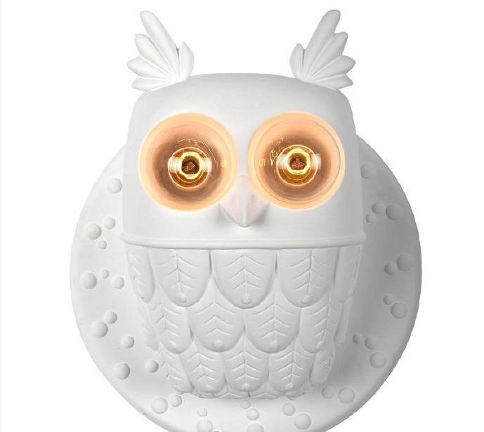 走马观灯 | 让人脑洞大开的猫头鹰壁灯，也太呆萌可爱了吧！